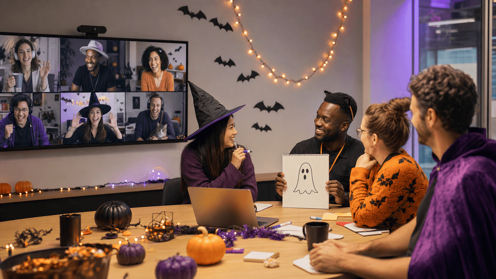 office-virtual-halloween-games