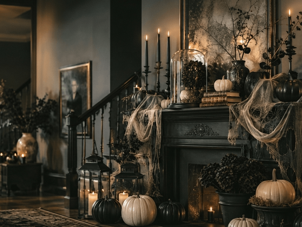 17 Indoor Halloween Decorating Ideas for a Beautifully Haunted Home